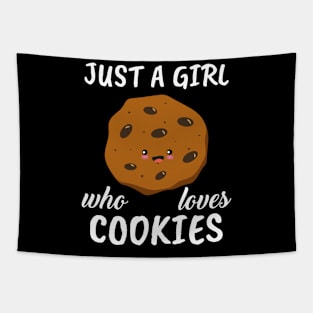 Just A Girl Who Loves Cookies Tapestry