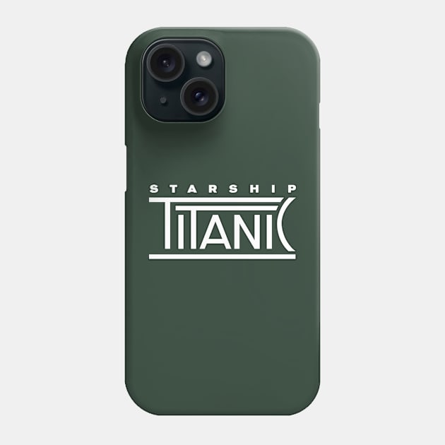 Starship Titanic Logo Phone Case by Hat Sharpener 