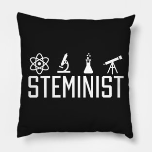 STEMINIST - Funny Science Joke Pillow
