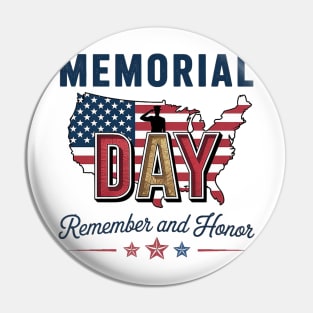 Memorial-Day Pin