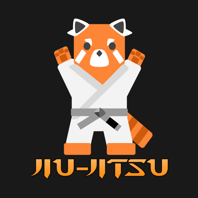 Jiu Jitsu Panda -Gray Belt- by TheConcernedPanda