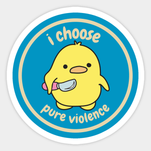 Cute Duckling! (Big Sticker) – LINE stickers