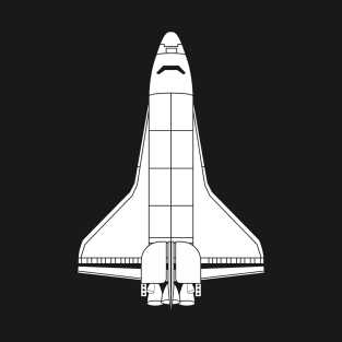 Space Shuttle - Minimalist T-Shirt