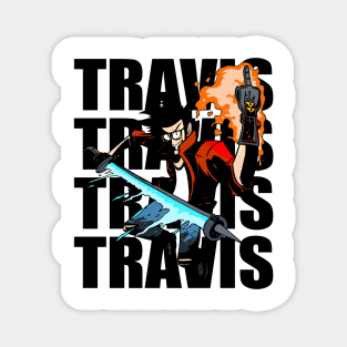 Travis Touchdown 3 Magnet