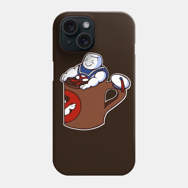 Cup of Stay Puft Phone Case by jellysoupstudios