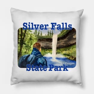 Silver Falls State Park, Oregon Pillow