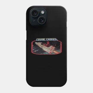 Retro Sci Fi Cruiser Toy Cosmic Phone Case