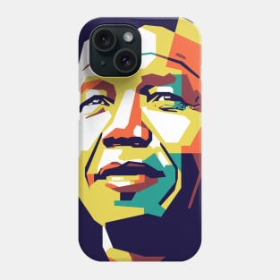 Nelson Mandela On WPAP Phone Case