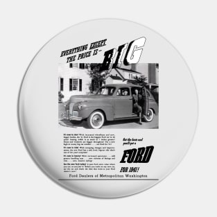 1941 FORD - advert Pin