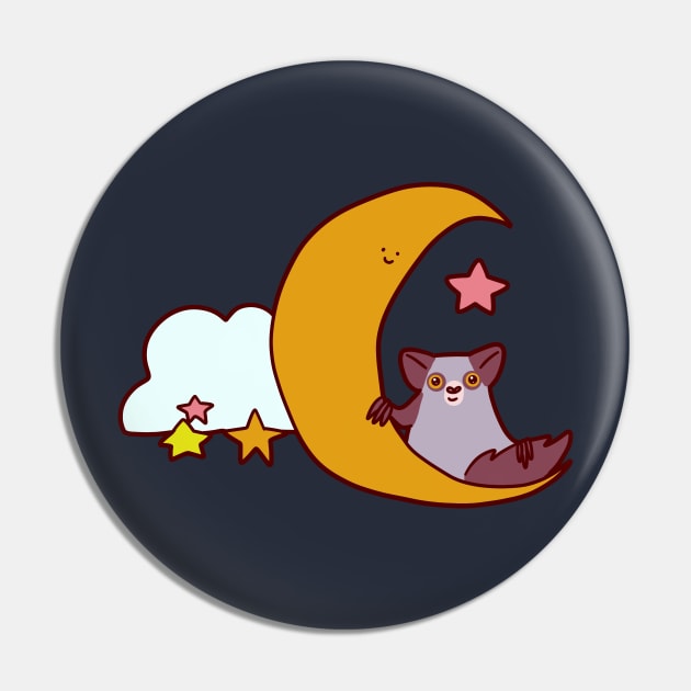 Moon Aye Aye Pin by saradaboru