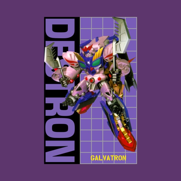 Beast Wars Galvatron Box Art Reconstruction by Draconis130