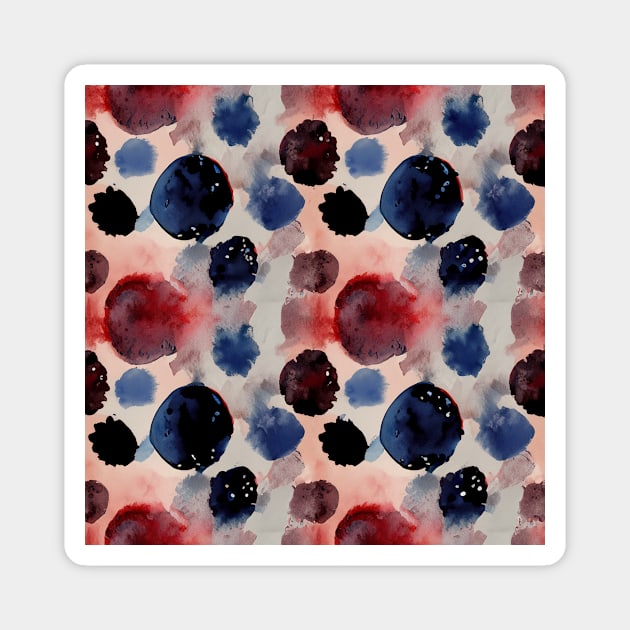 Watercolor 21 Magnet by ABSTRACT-IVISM