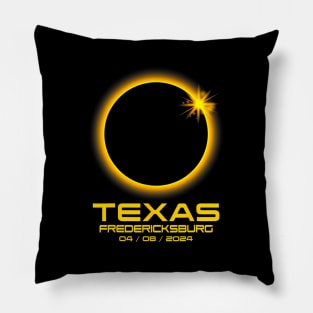 Fredericksburg Texas Tx Total Solar Eclipse 2024 Pillow