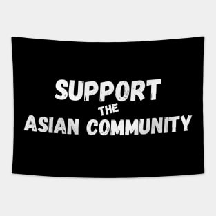 Support the asian community Tapestry