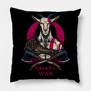 Goat of War Pillow