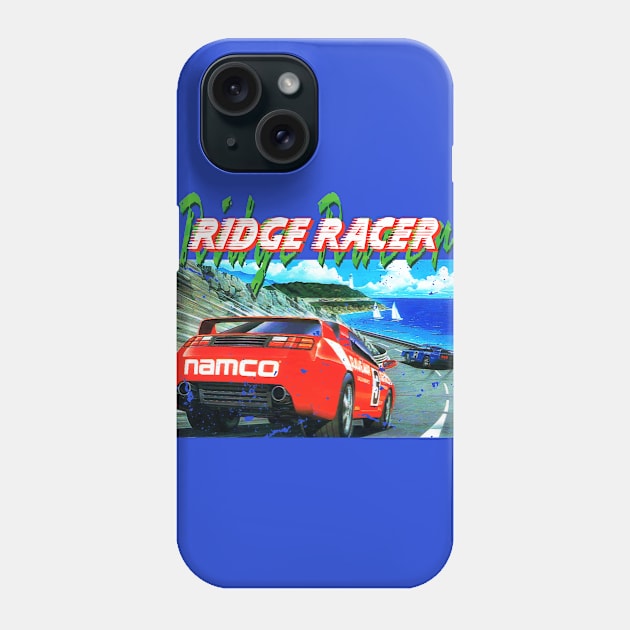 Ridge Racer Phone Case by winsarcade