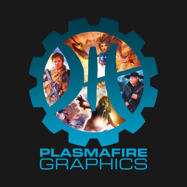 Plasmafire Graphics Logo Frame Tee #1 by Plasmafire Graphics