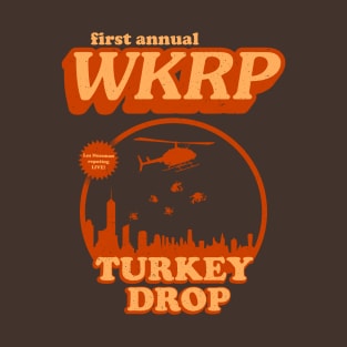 WKRP Turkey Drop T-Shirt