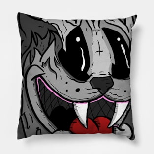 Licky Cat Graffiti Art Print Pillow