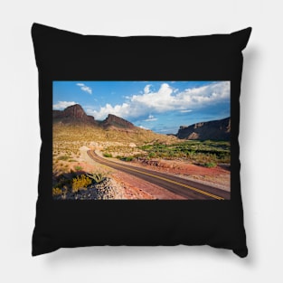 Sunset in Big Bend National Park, Texas, USA Pillow