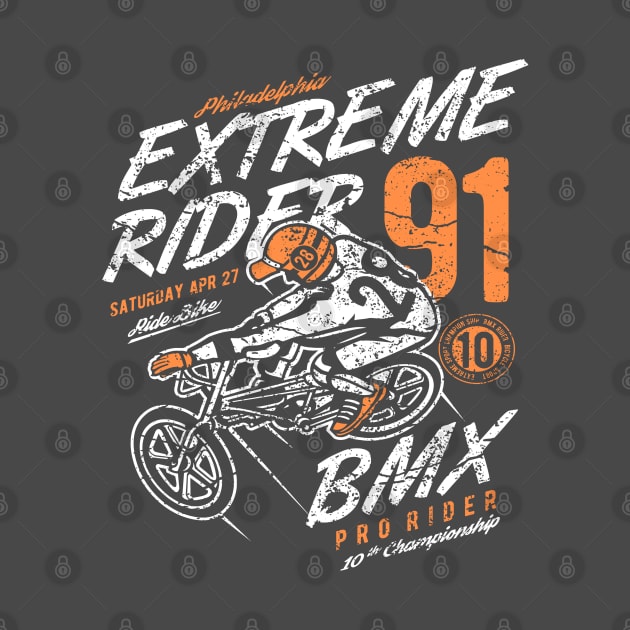 Extreme Rider BMX Pro Rider Championship Racing Bike by JakeRhodes