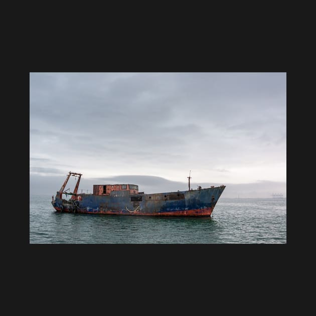 Boat on the Bay. by sma1050