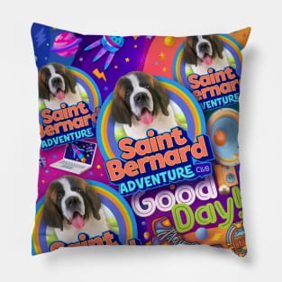 Saint Bernard Dog Gifts v2 Pillow