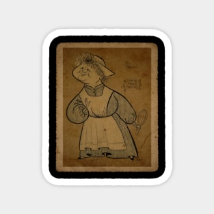 Downton Abbey's Mrs. Patmore! Magnet