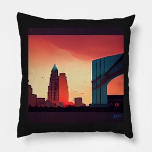 Memphis | Comics Style Pillow