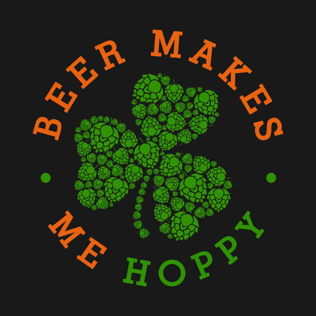 Beer make me hoppy by TeeTrend