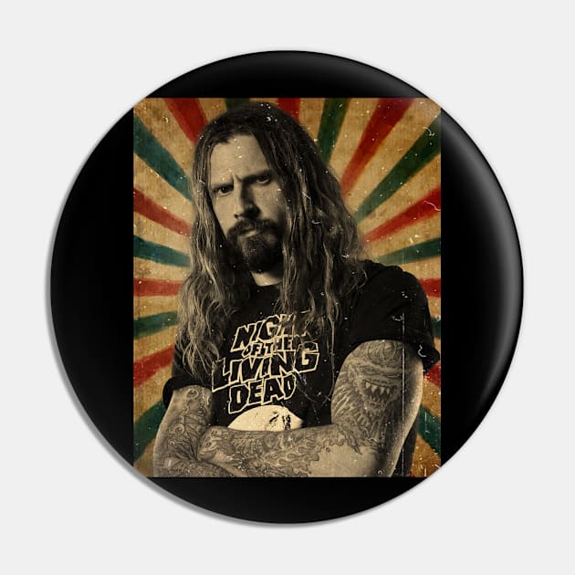 Rob Zombie - No Makeup Pin by Janji Joni