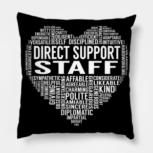 Direct Support Staff Heart Pillow