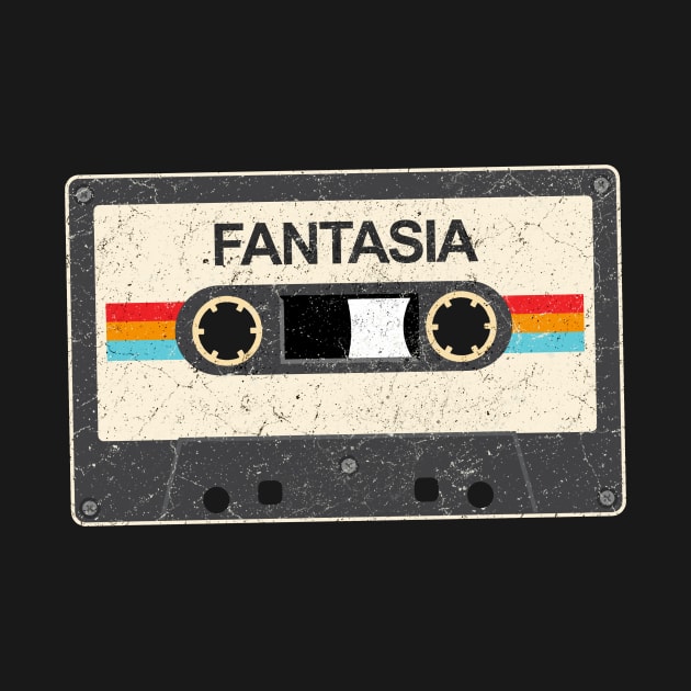 kurniamarga vintage cassette tape Fantasia by kurniamarga.artisticcolorful