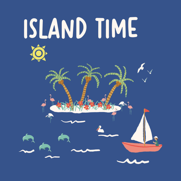 Island Time by MarcyBrennanArt