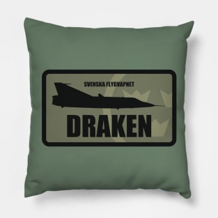 Draken Patch (subdued) Pillow