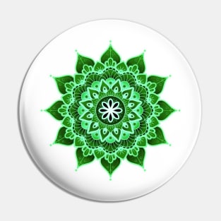 Heart Chakra Mandala (series) Pin