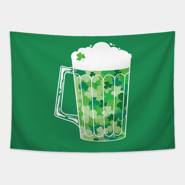 Clover Beer Tapestry by beesants