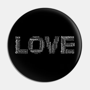 Love is... - Dark Pin