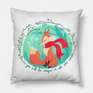 Unique In All The World Fox Pillow