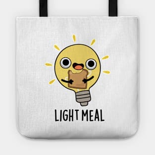 Light Meal Cute Electric Bulb Pun Tote