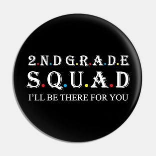 2nd Grade Squad Pin