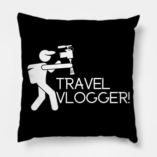 Travel Vlogger - Vlog Lover Pillow