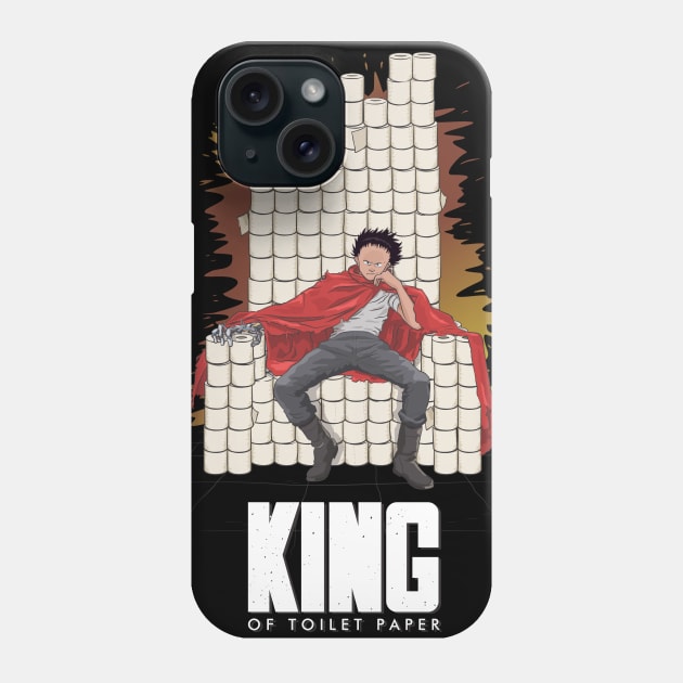 King of toilet paper Phone Case by atizadorgris