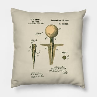 Golf Tee - Patent Design Pillow