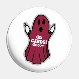 Ghost Arizona Cardinals Pin