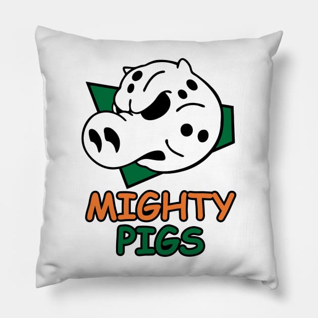 Hockey team logo Pillow by buby87