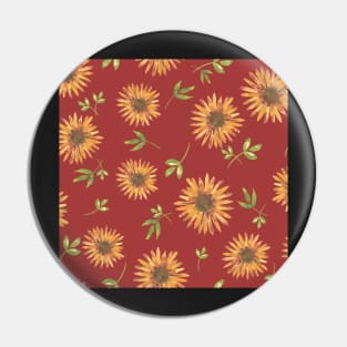 Sunflower field Pin