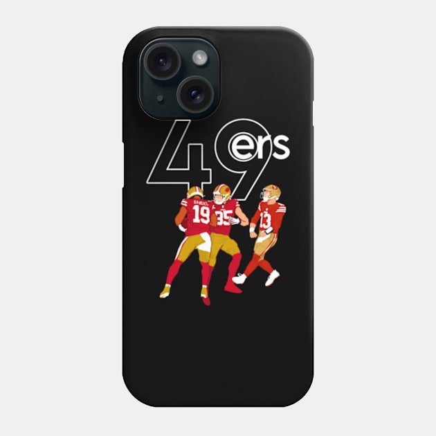 George kittle x Deebo Samuel x Brock Purdy - 49ers Phone Case by Mic jr