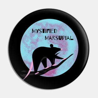 Mystified Marsupial Pin