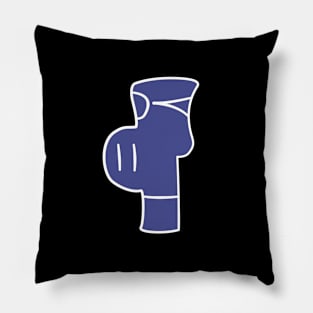 Ambiguous Multi-Faced Figure For Interpretation Pillow